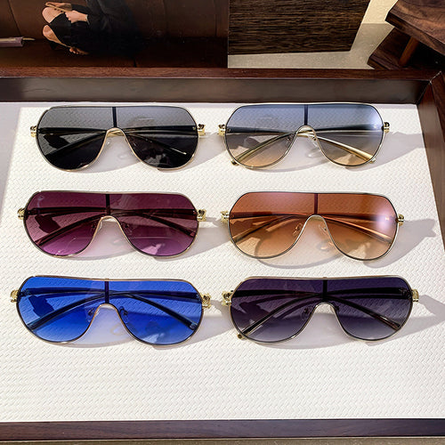 Damen oversized piloten Sonnenbrille Karnz