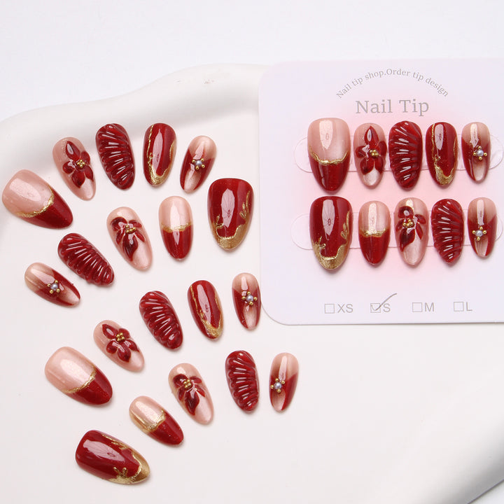 Elegante Press-On-Nagelspitzen Karnz