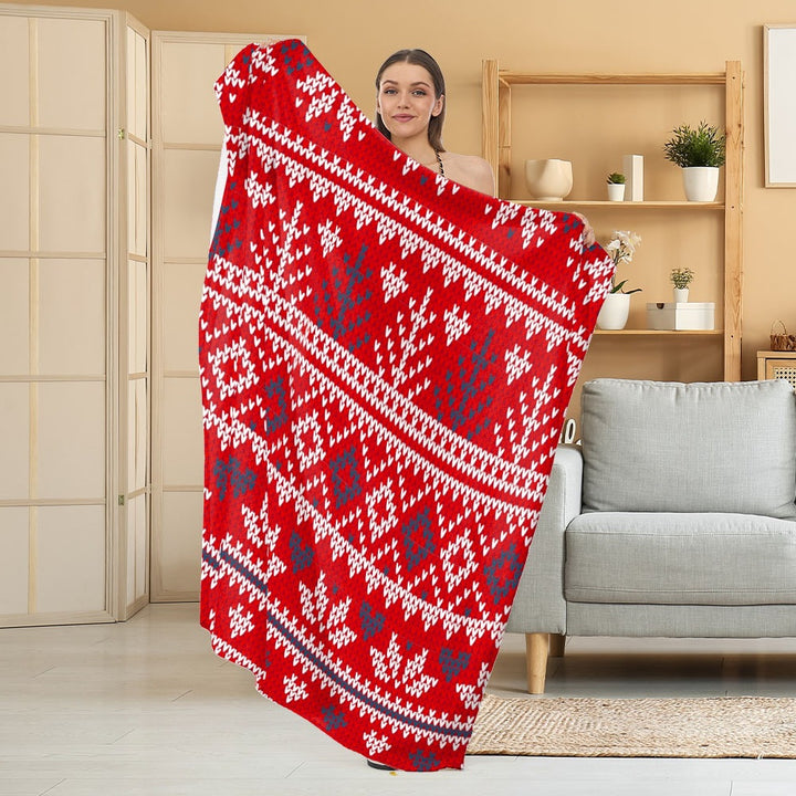 Gemütliche Halloween-Themen Fleece Decke