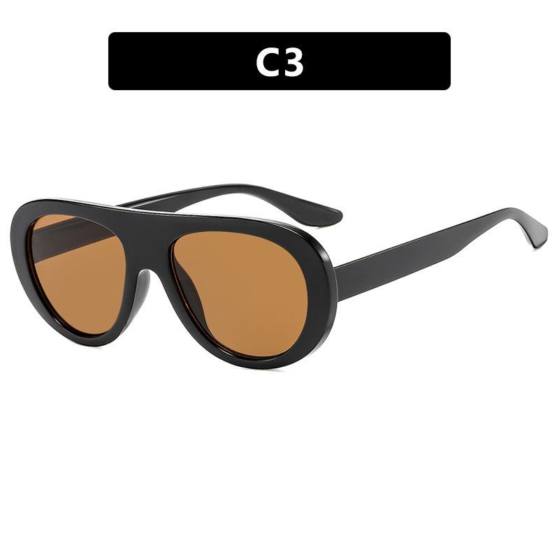 Damen modische oversized Sonnenbrille mit schützendem UV-Filter Karnz
