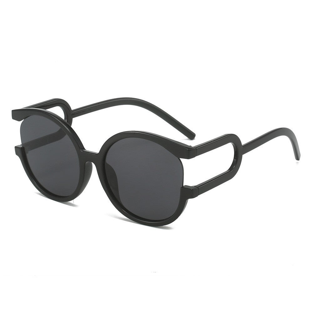 Avant-Garde Zirkuläre Rahmen Sonnenbrille Karnz