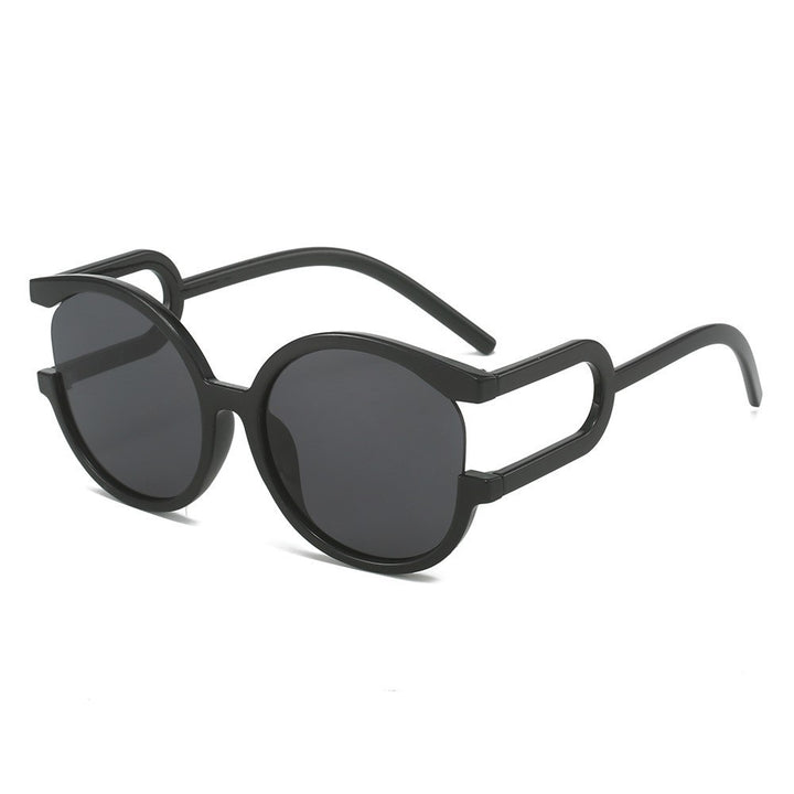 Avant-Garde Zirkuläre Rahmen Sonnenbrille Karnz