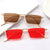 Damen elegante Brille mit filigranem Metallrahmen Karnz