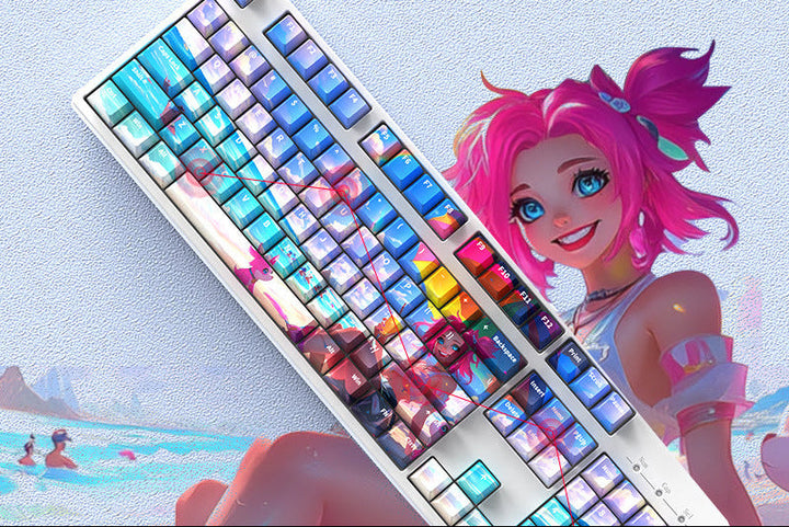 Themenmechanische Gaming-Tastatur Karnz