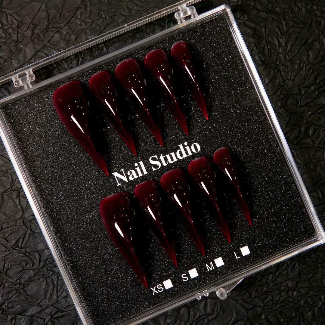 Elegante Stiletto Press-On Nägel Set