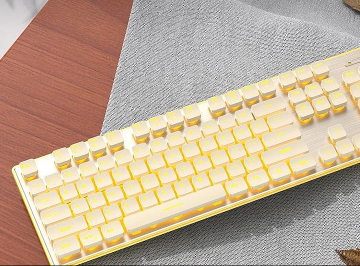 Vintage-inspirierte mechanische Tastatur Karnz