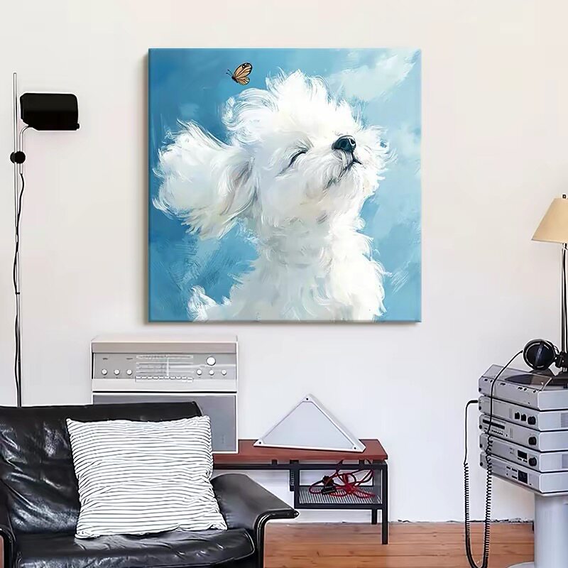 Abstrakte Katzen Leinwandkunst
