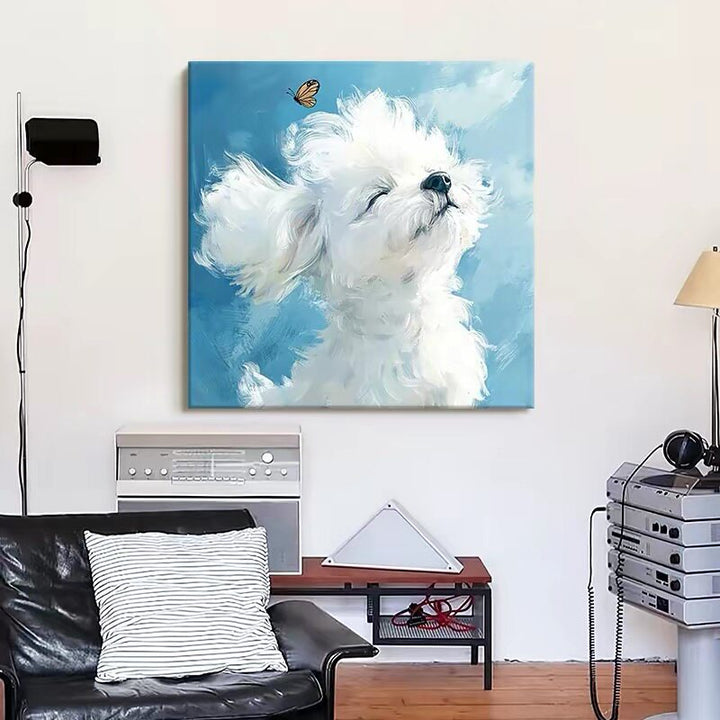Abstrakte Katzen Leinwandkunst