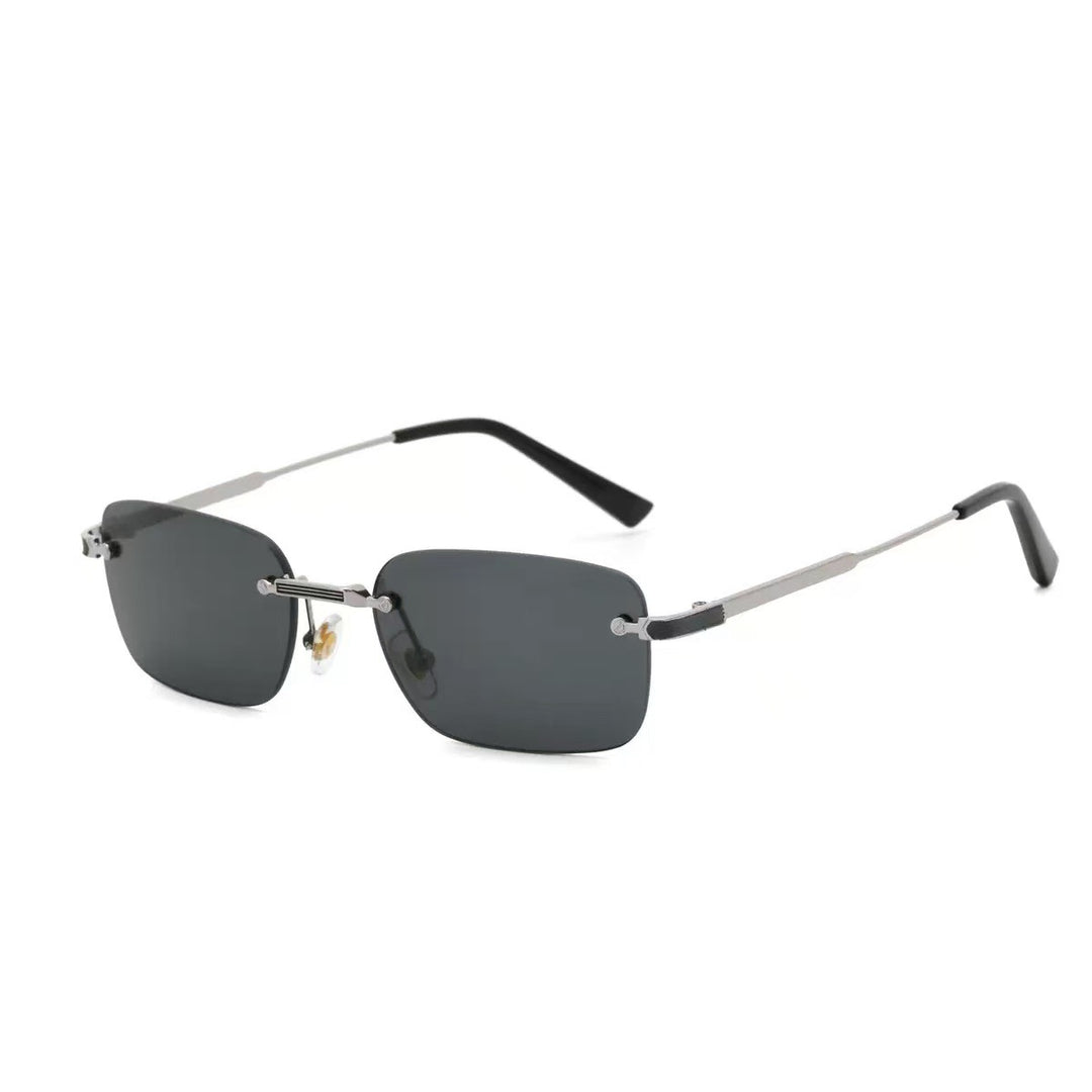Damen modische Brille mit elegantem Metallrahmen Karnz