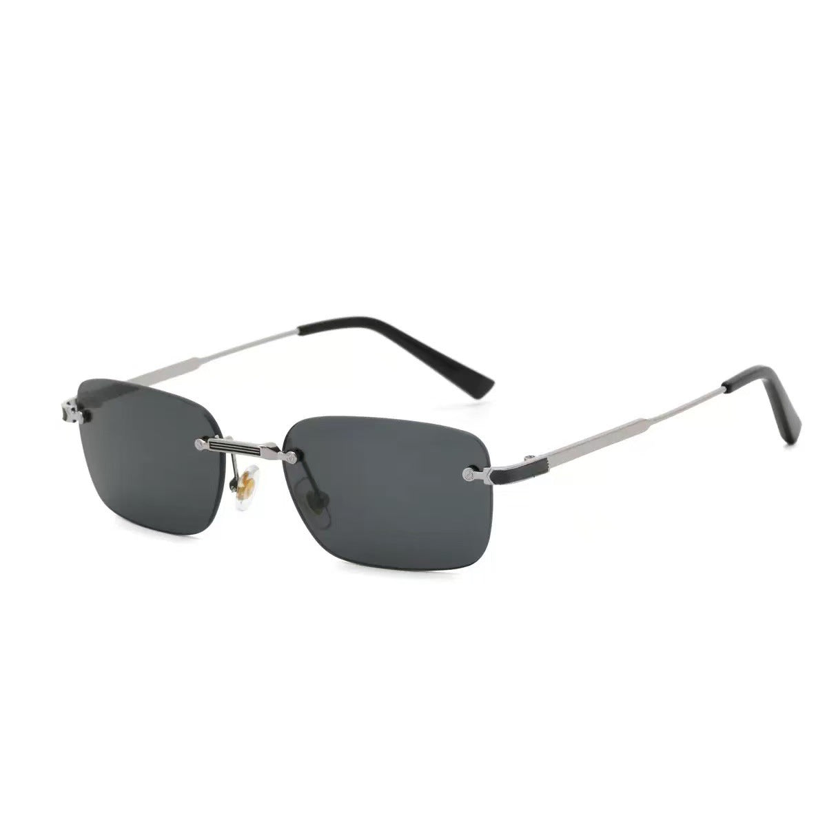 Damen modische Brille mit elegantem Metallrahmen Karnz