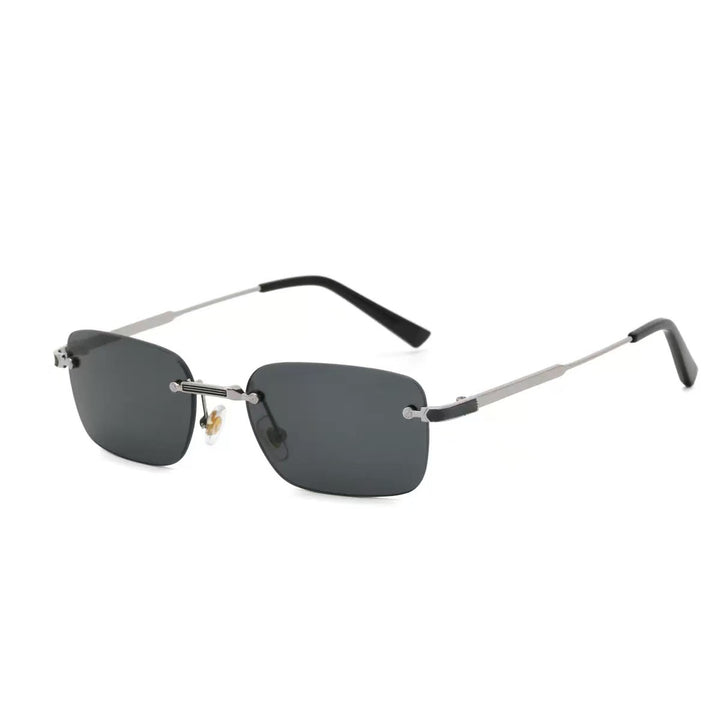 Damen modische Brille mit elegantem Metallrahmen Karnz
