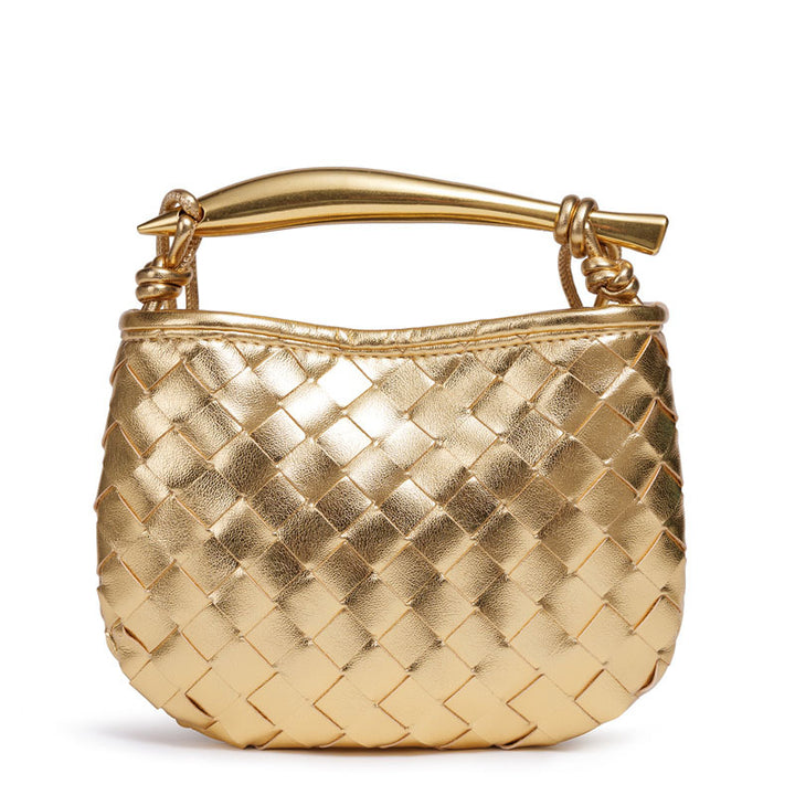 Stilvolle geflochtene Handtasche Karnz