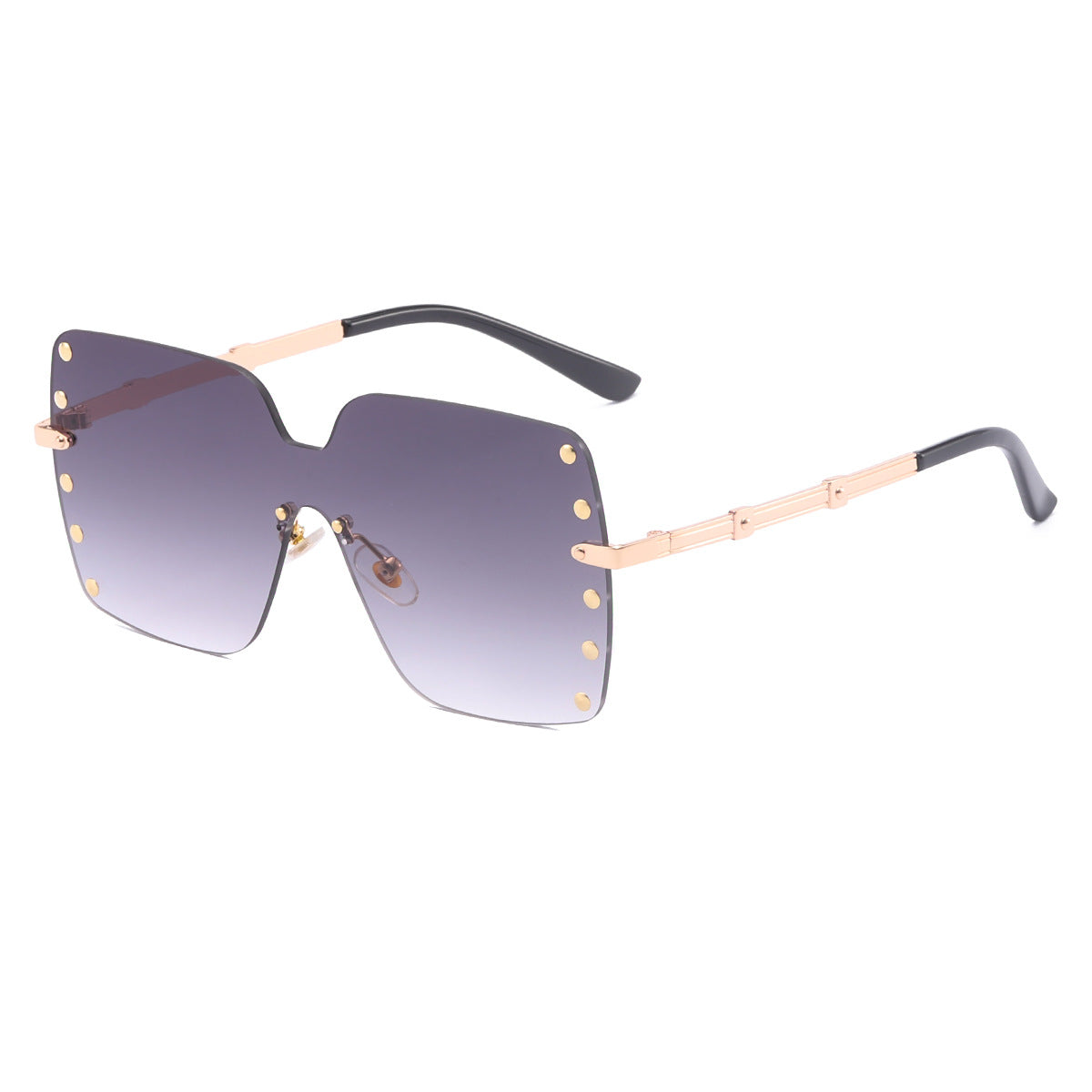 Damen oversized Sonnenbrille mit modischem Rahmen Karnz