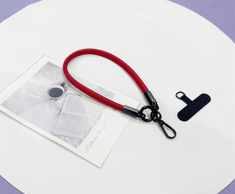 Eleganter Leder Schlüsselanhänger Halter Karnz