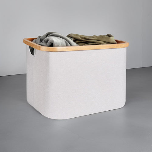 Trendy Aufbewahrungskorb mit Bambusrahmen Karnz