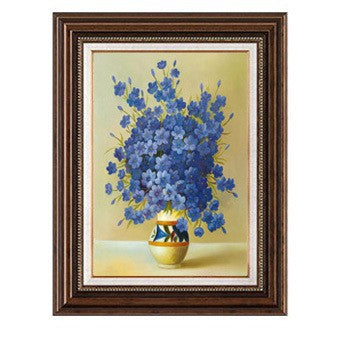 Gerahmte Blumen Stillleben Kunstwerk
