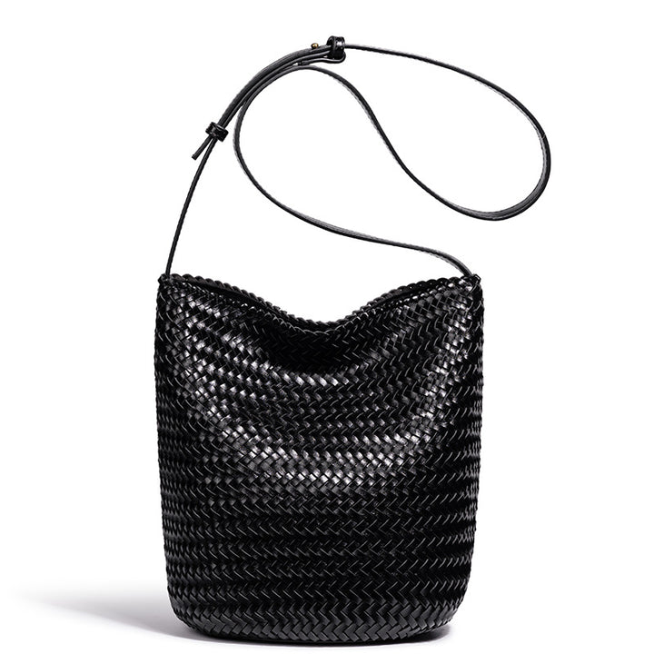 Handgefertigte Geflochtene Eimer Tasche Karnz