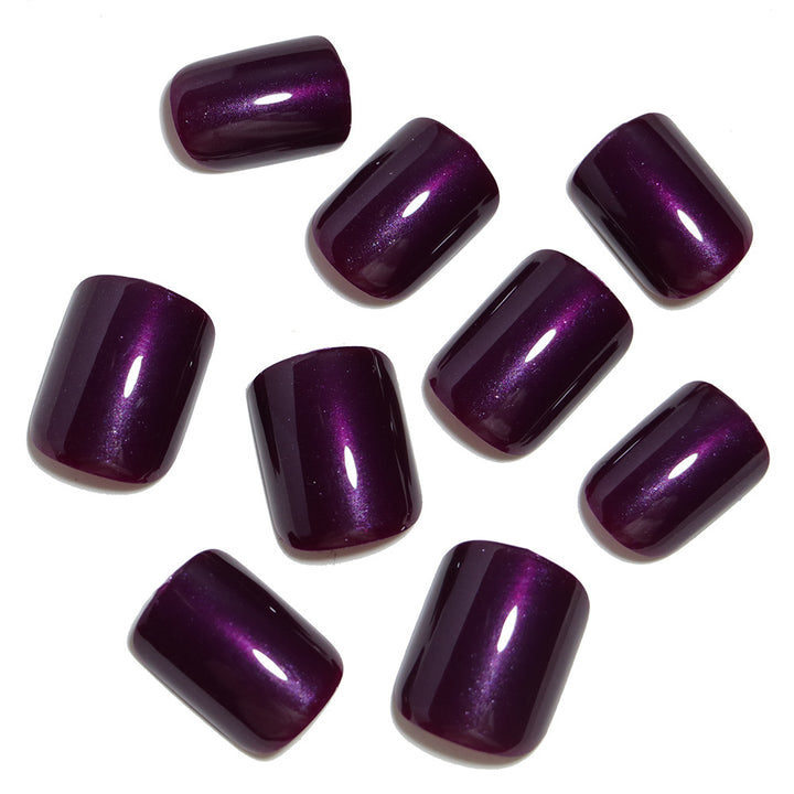 Glänzendes Press-On-Nagelspitzen-Set Karnz