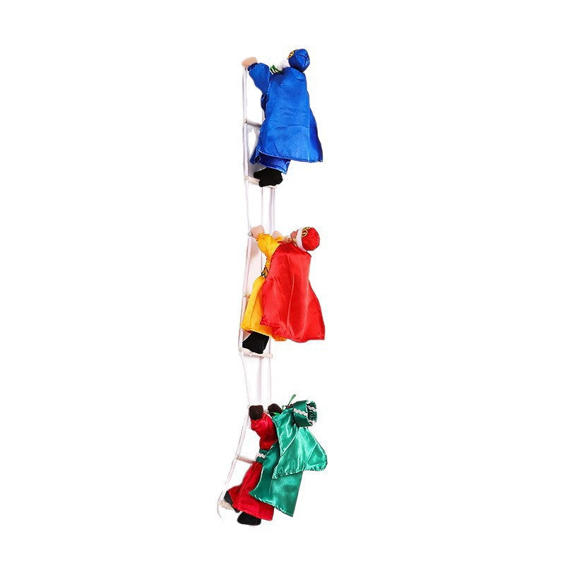 Dekorative Kletternde Figuren mit Leiter Karnz