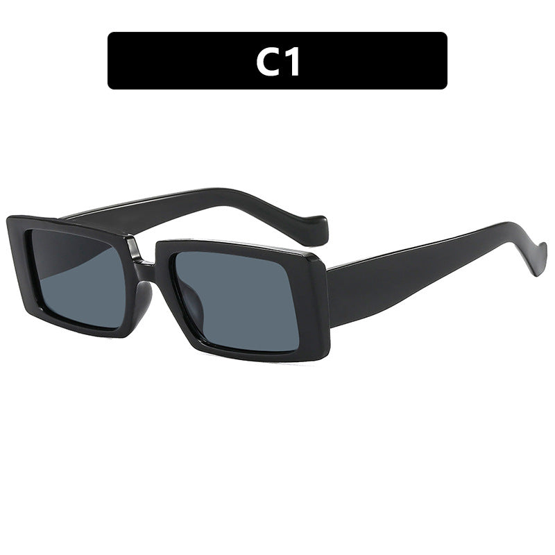 Damen modische Sonnenbrille im attraktiven geometrischen Design Karnz