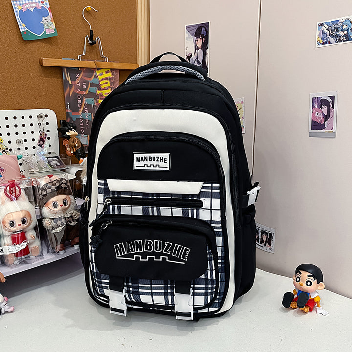 Multifunktionaler karierten Rucksack