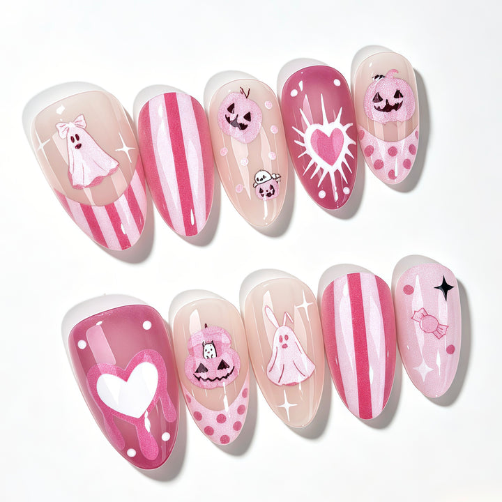Verspielt Cartoon-Themen Druck-Nagelset
