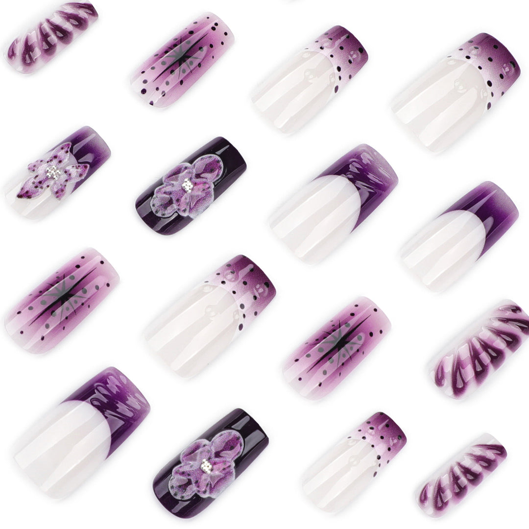 Kunstvolle Nagelverlängerungen mit zeitgenössischem Design und exquisite Details Karnz
