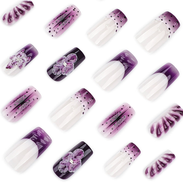 Kunstvolle Nagelverlängerungen mit zeitgenössischem Design und exquisite Details Karnz