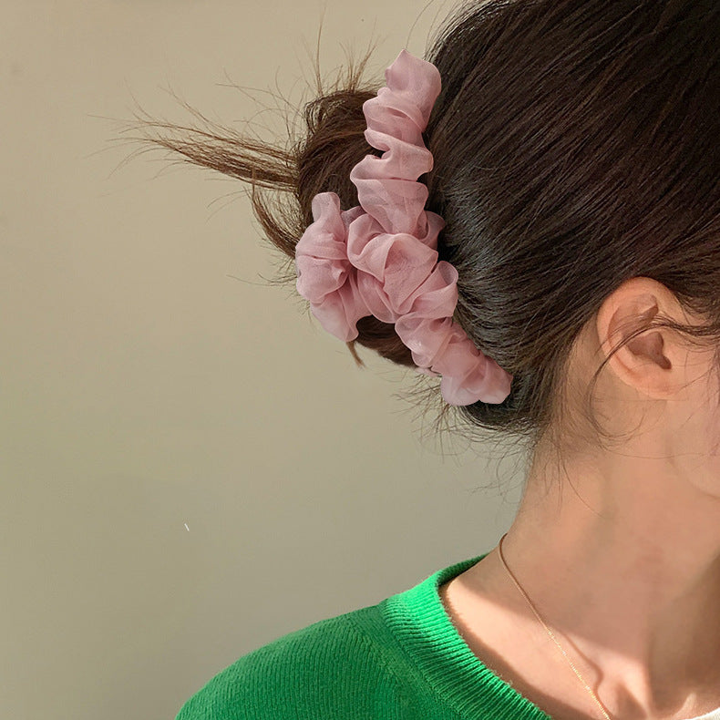 Delikate Durchsichtige Scrunchie Karnz