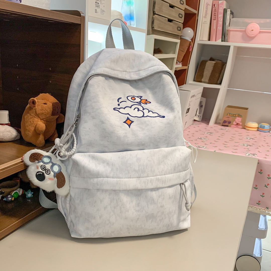 Trendige bestickte Rucksack Karnz
