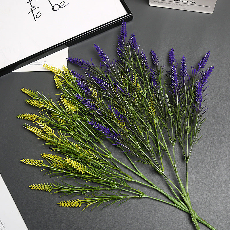 Lavendelblumenstiel