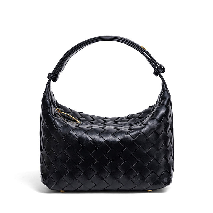 Handgefertigte Geflochtene Leder Mini Tasche Karnz