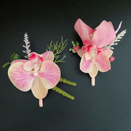 Elegante Orchideen Corsage