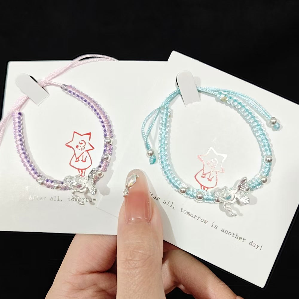 Verstellbares Schmetterlings Charm-Armband Karnz