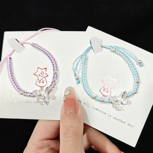 Verstellbares Schmetterlings Charm-Armband Karnz