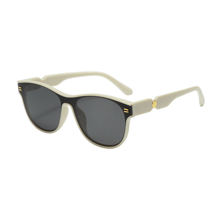 Damen modische Sonnenbrille mit einzigartigem Rahmen Karnz