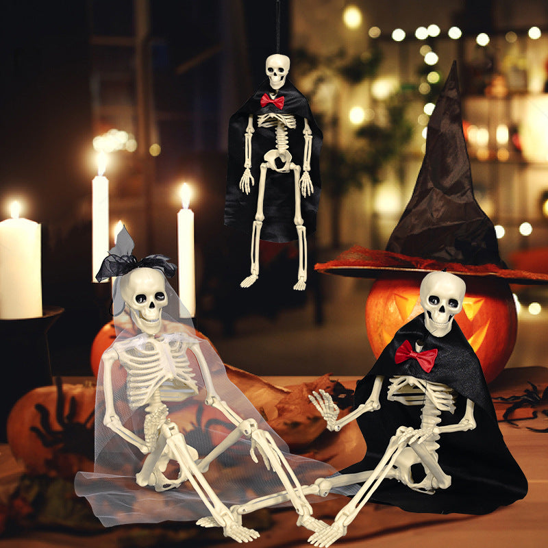 Dekoratives Skelett Figuren Set Karnz