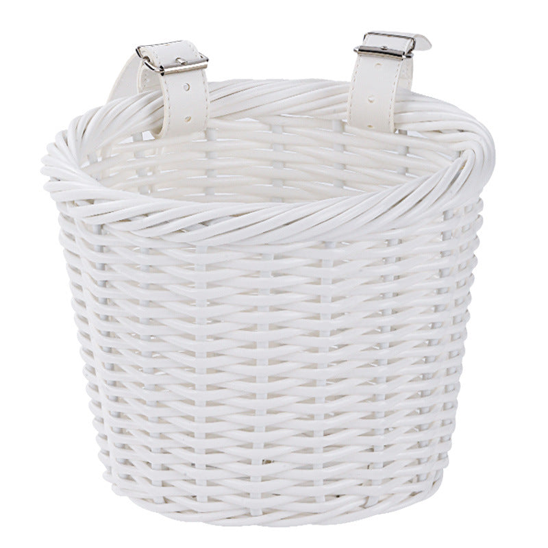 Unisex Aufbewahrungskorb mit eleganten Ledergriffen Karnz