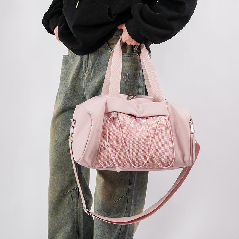 Geräumige Mesh-Sport-Duffle-Tasche Karnz
