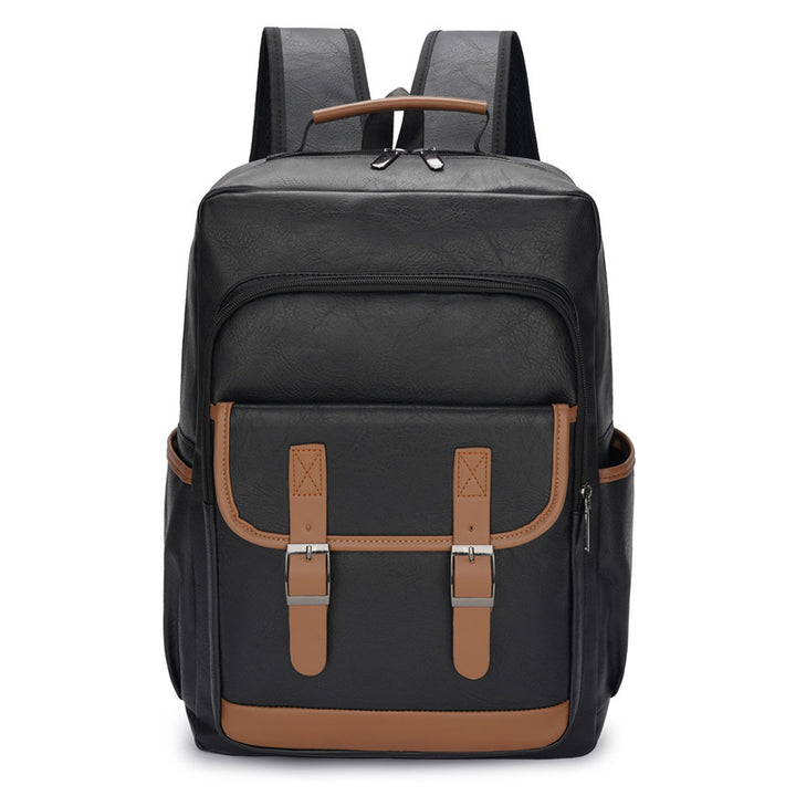 Mehrzweck Faux-Leder Rucksack
