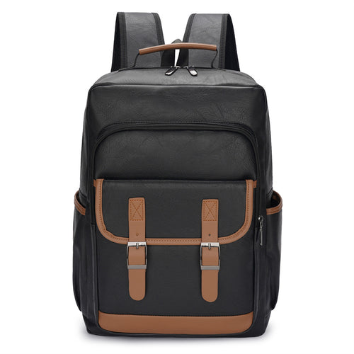 Mehrzweck Faux-Leder Rucksack