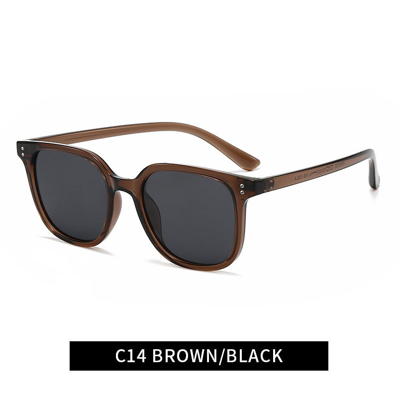Damen elegante quadratische Sonnenbrille Karnz