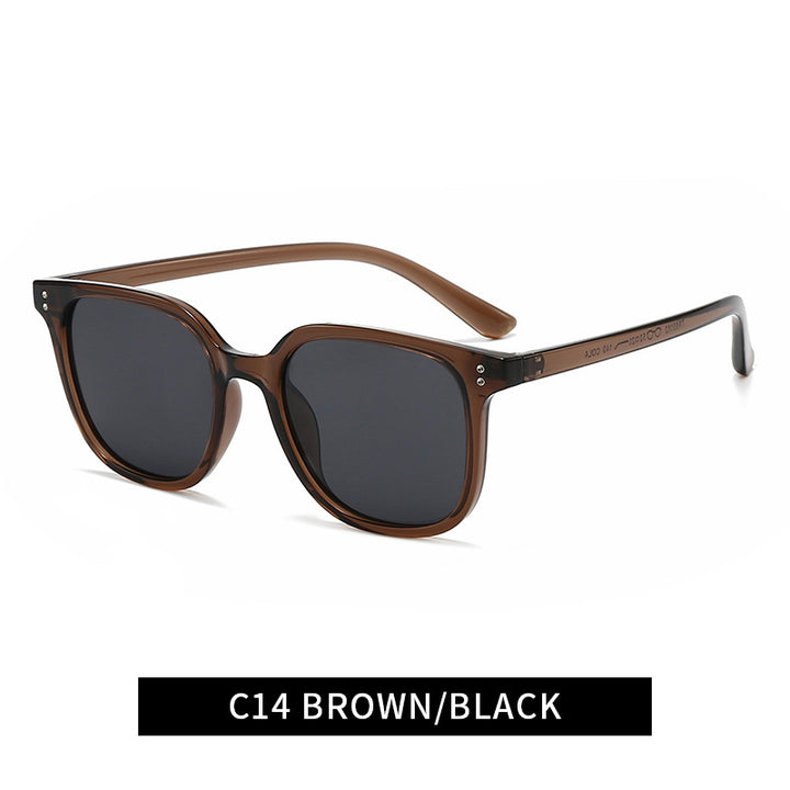 Damen elegante quadratische Sonnenbrille Karnz