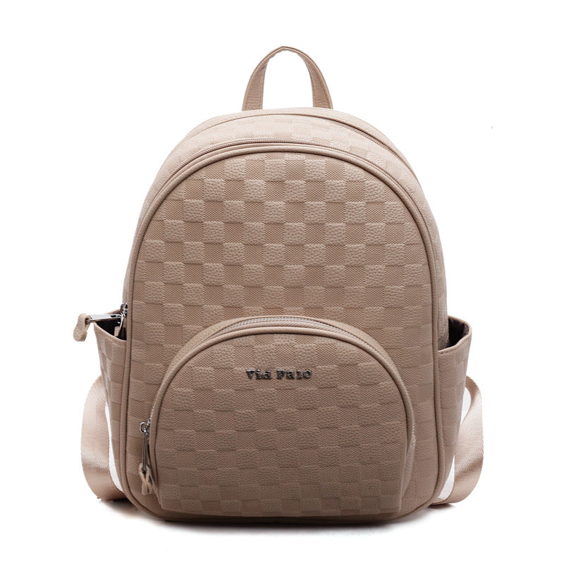 Stylische Schachbrett-Rucksack