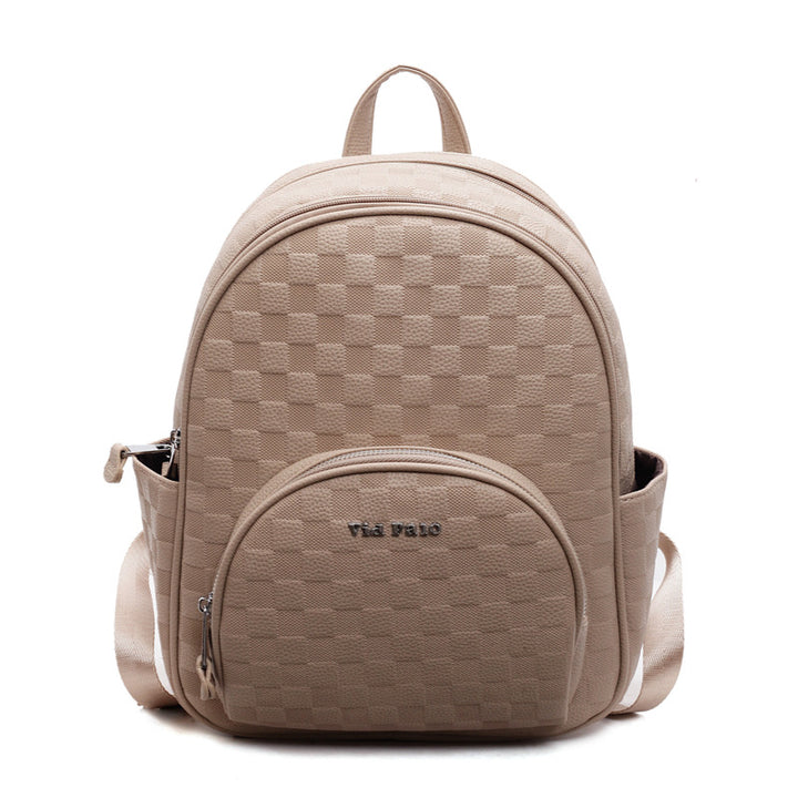 Stylische Schachbrett-Rucksack
