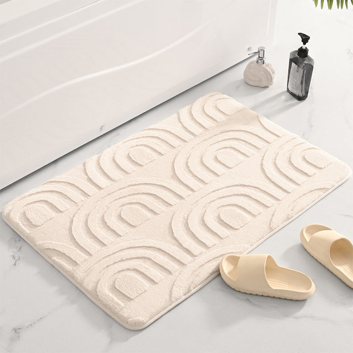 Luxuriöse rutschfeste Badematte