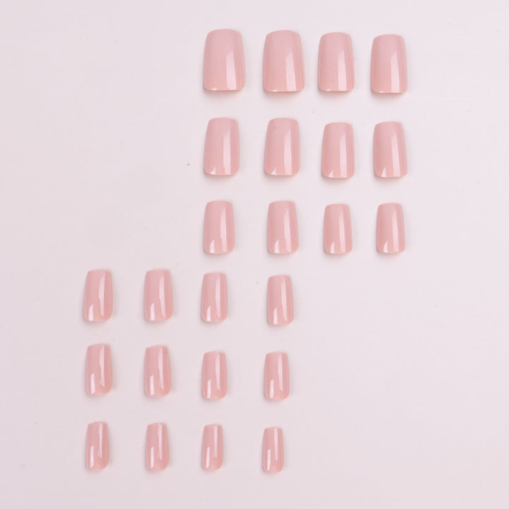 Elegante Glänzende Nagelverlängerungen
