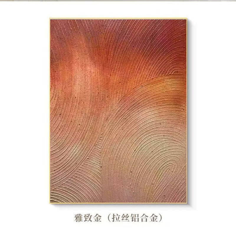 Minimalistische Texturierte Abstrakte Wandkunst