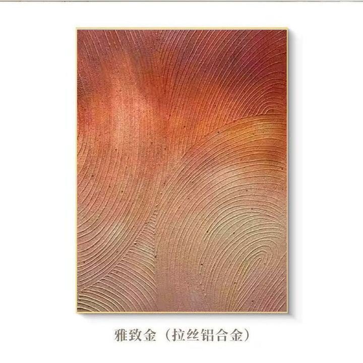 Minimalistische Texturierte Abstrakte Wandkunst