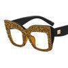 Damen auffällige Statement-Sonnenbrille mit glamourösem Rahmen Karnz